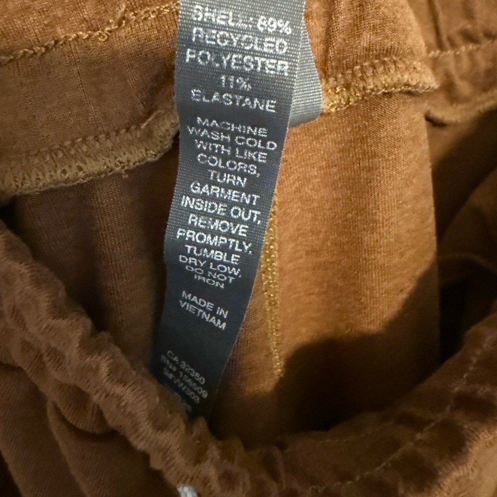 Vuori Women’s Brown Pull-On Jogger Pants - Picture 4 of 7